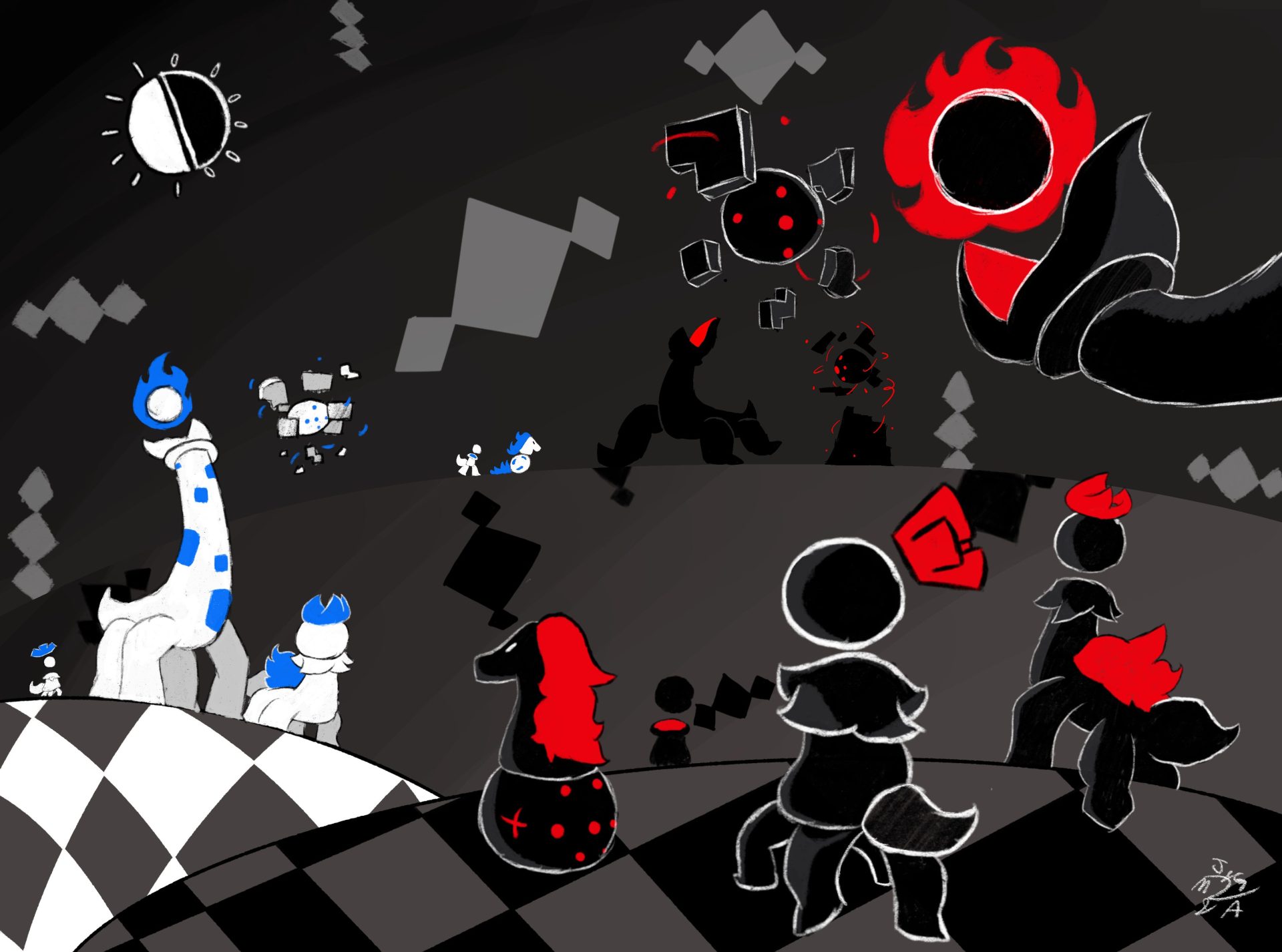 Living Chess