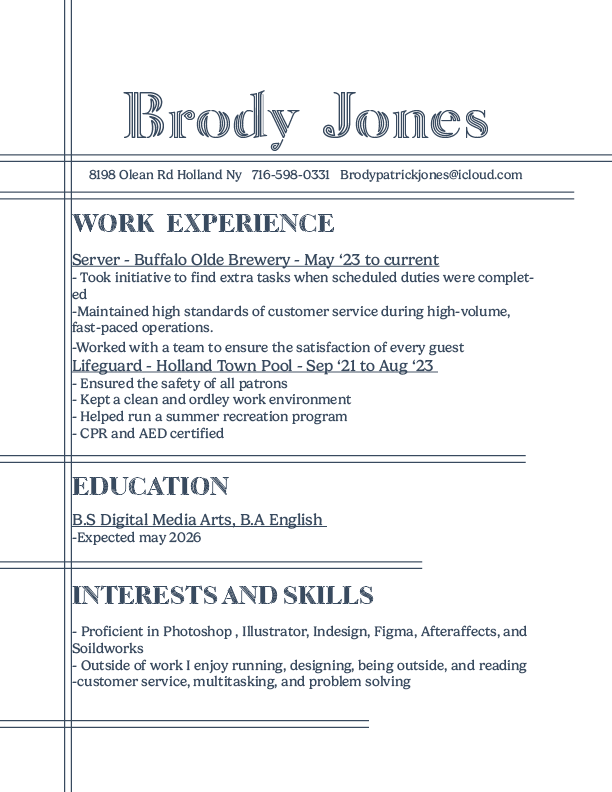 resume