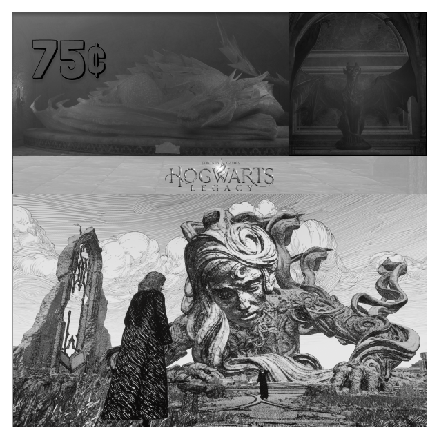 Hogwarts Stamp